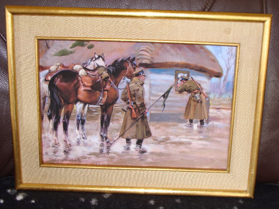 Obraz znanego polskiego malarza sprzedam