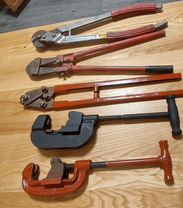 Труборезы, болторезы.