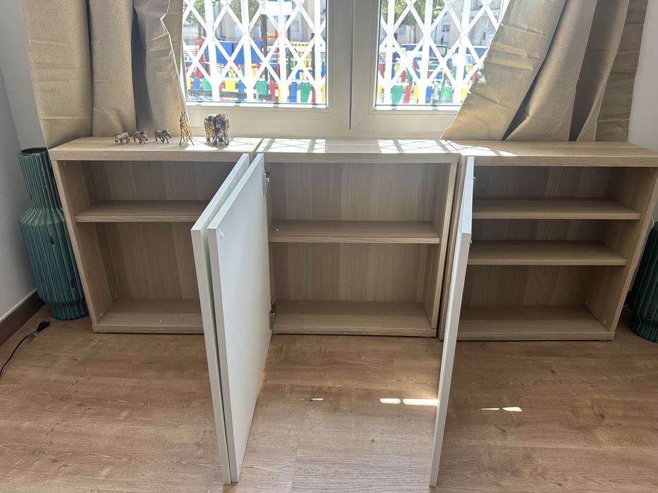 Aparador BESTA ikea - conjunto de 3 modulos separados