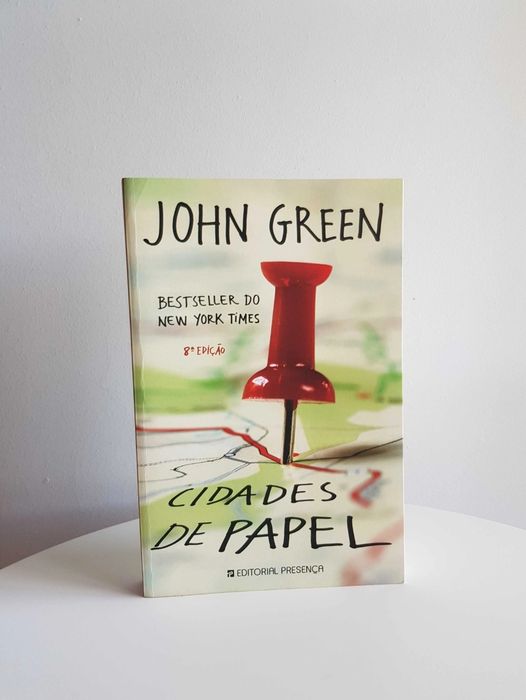 Livro Cidades de Papel- John Green