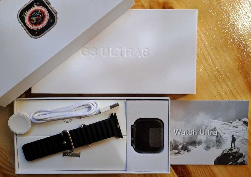 Смарт годинник Smart Watch GS Ultra 8 49mm з українською мовою