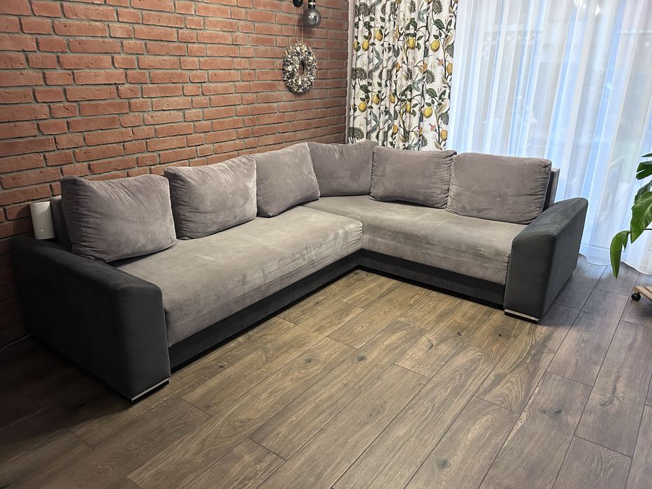 Sofa narożnik z funkcja spania