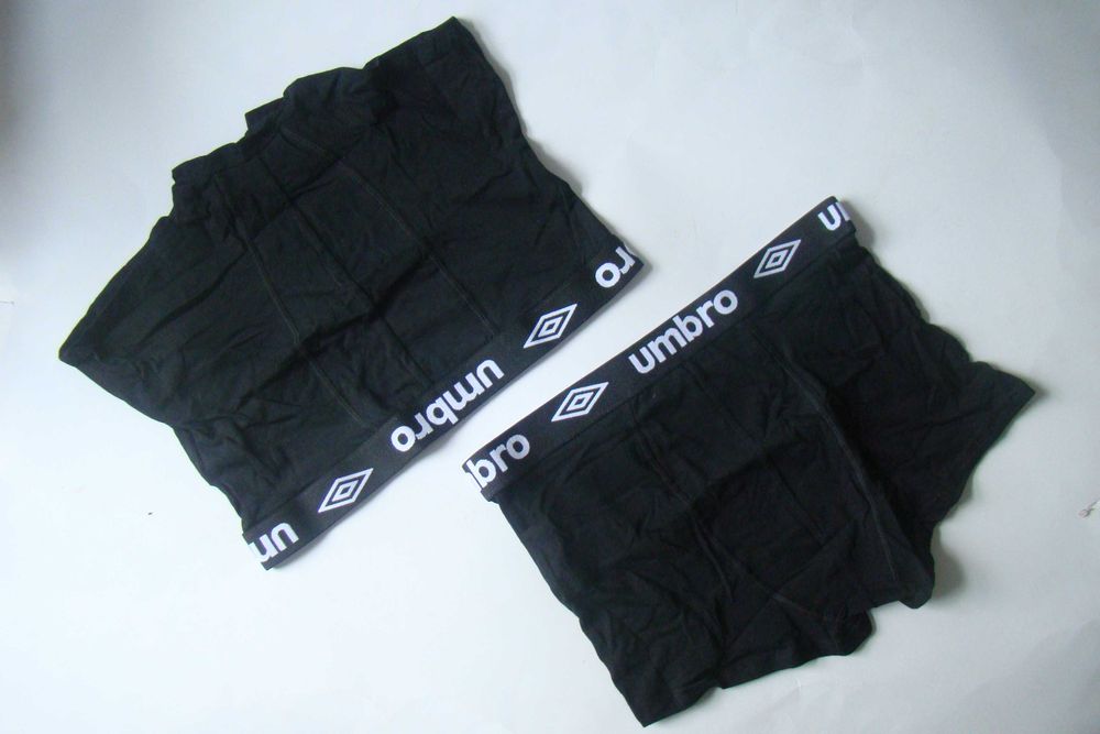 Bokserki męskie UMBRO czarne 2 Pack r. XL