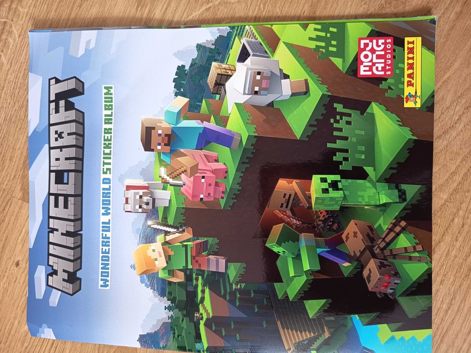 Album z naklejkami Minecraft 2