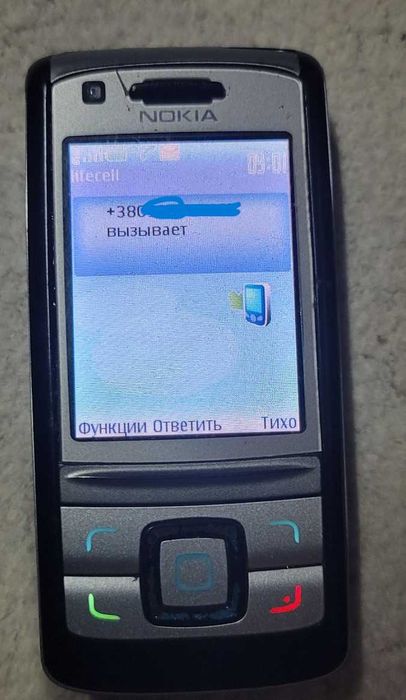 Мобильный Nokia 6280 Finland слайдер с зарядкой фарфор статуэтк sharp