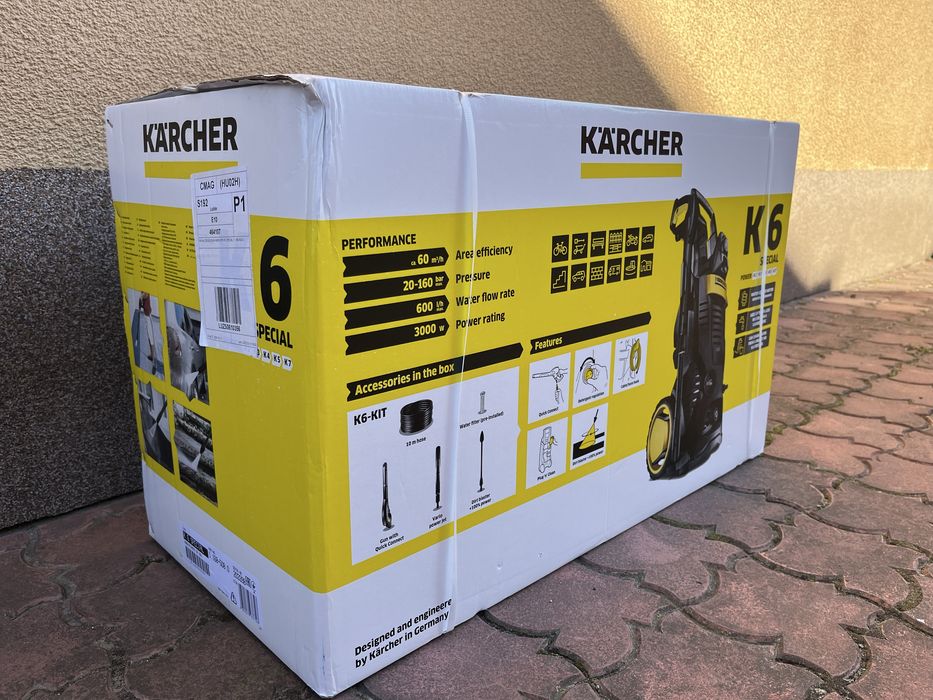 Мийка високого тиску Karcher K6 Special мінімийка