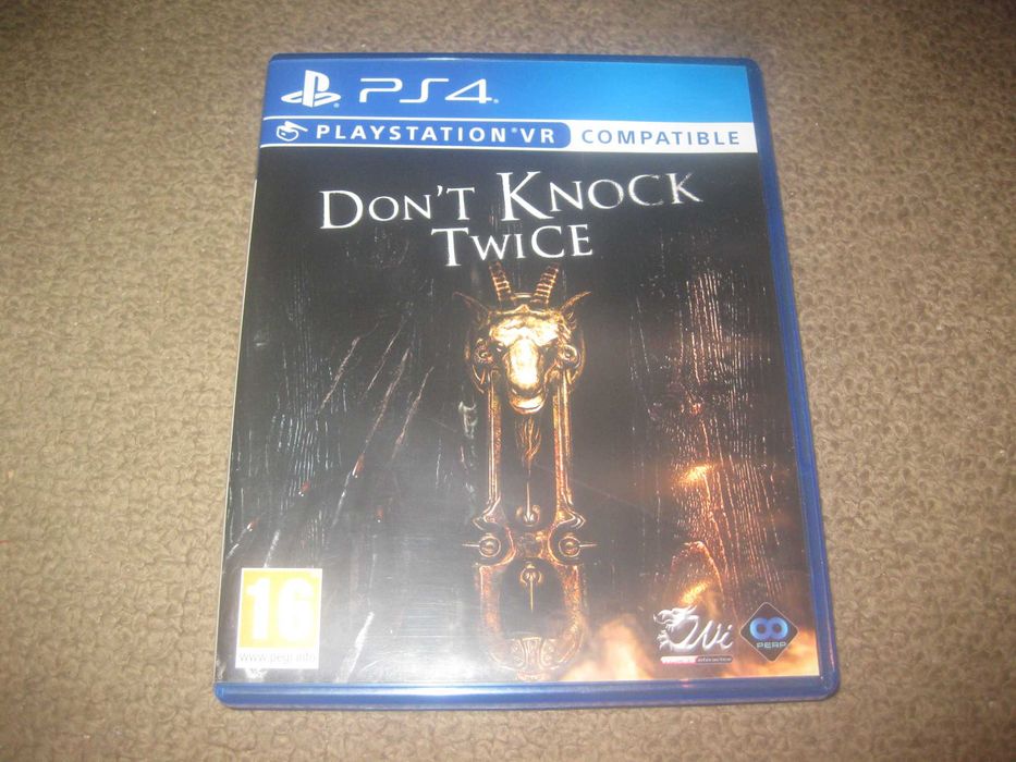 Jogo "Don`t Knock Twice" para a Playstation 4/Impecável!