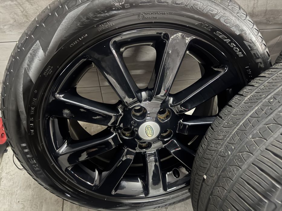 Alufelgi * koła * Range Rover * 255/50R20 * 5x120 * opony * Pirelli * wielosezonowe * czarne * Land Rover