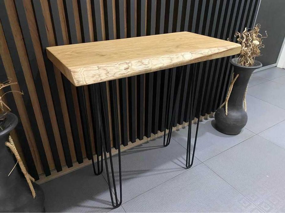 Konsola dębowa nowa