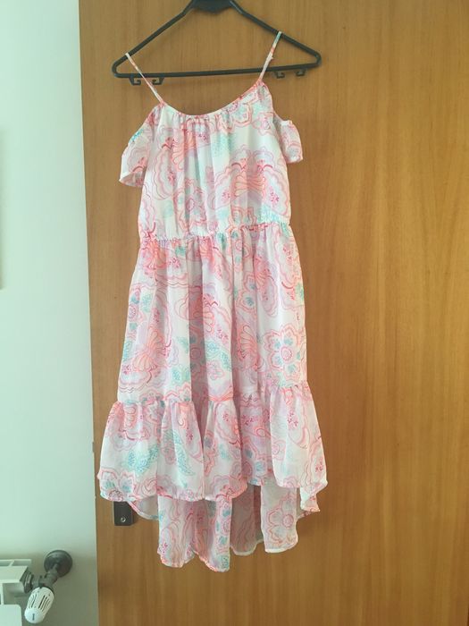 Vestido menina Place 10/12 anos novo