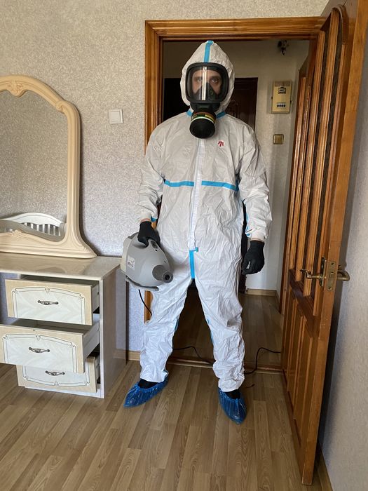 100% уничтожение тараканов клопов блох мышей крыс плесени запах Днепр