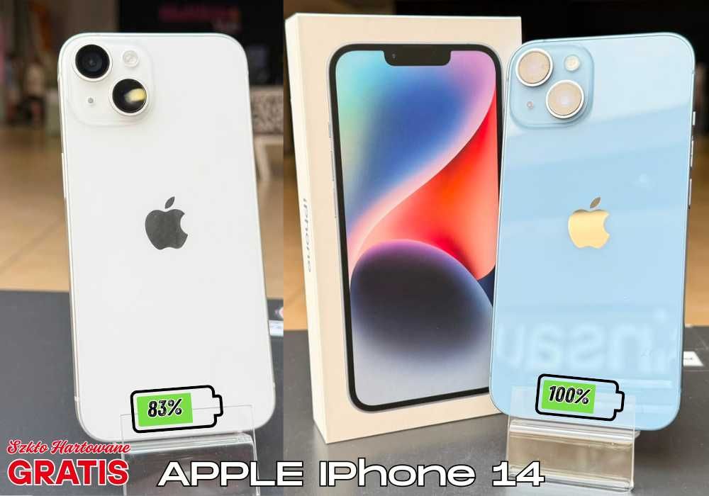 Apple iPhone 14 | 128 GB | kilka sztuk | bateria 100% | szkło GRATIS | WIĘCEJ W OPISIE