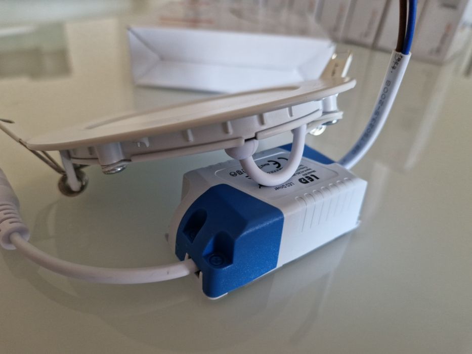 20 Paineis Led 6W 3000K