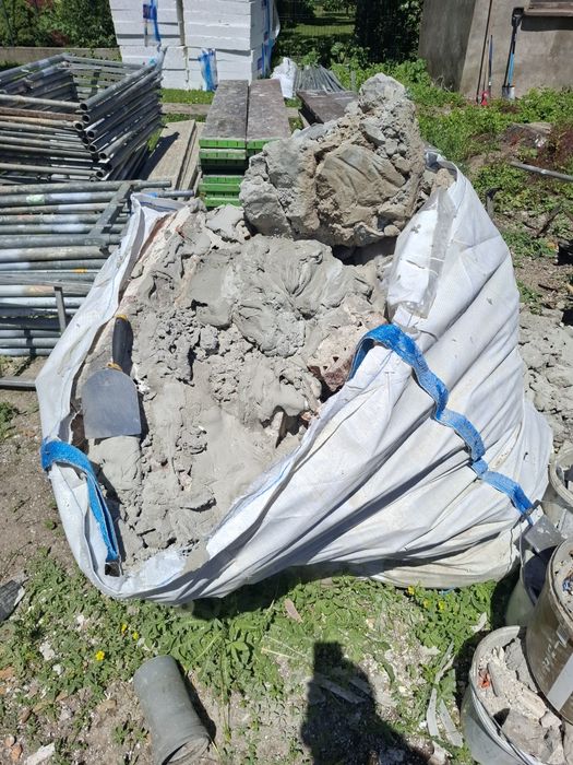 Oddam za darmo 4 worki gruzu czystego BigBag