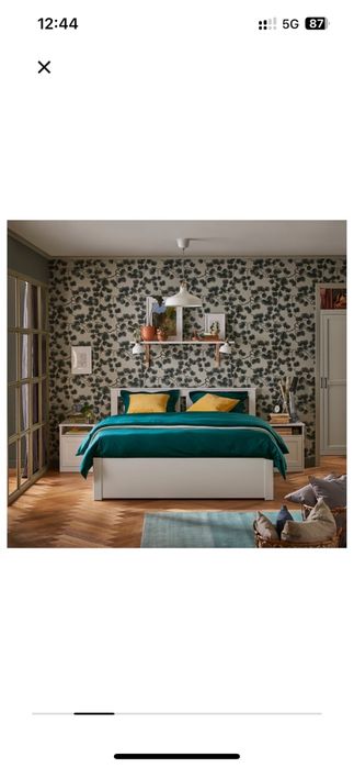 Rama łóżka Ikea Songesand 140x200