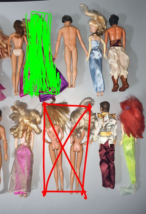 Bonecas barbie variadas