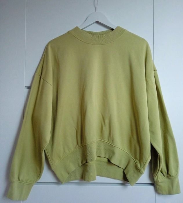 4F bawełniana zielona bluza XL