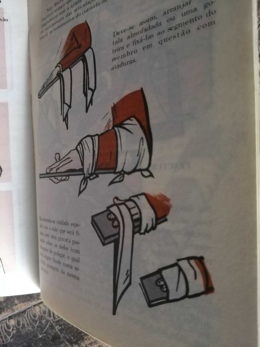 livro socorrismo elementar de 1978