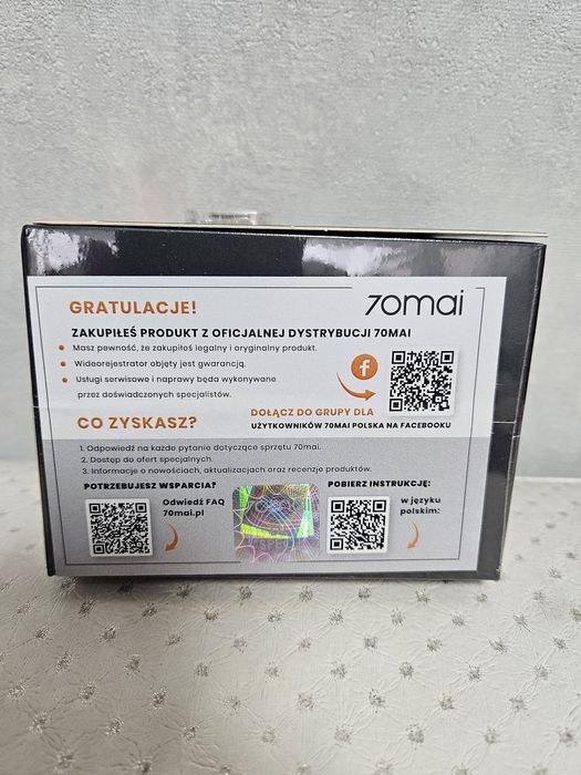 Wideorejestrator 70mai A500S Pro Plus + karta 64BB Białystok Wysoki ...