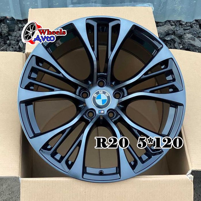 Диски R20 5x120 разноширокие BMW X5 X6 E70 F15 E71 Е53 F16 599 стиль