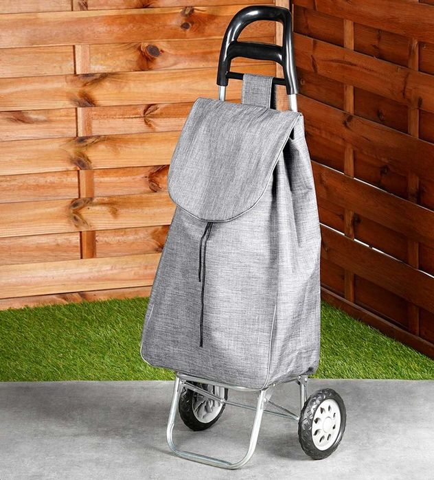 Wózek Na Zakupy Na Kółkach Transportowy Torba WODOODPORNY Składany