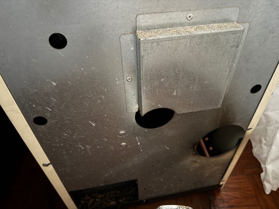 Salamandra a pellets marca moretti