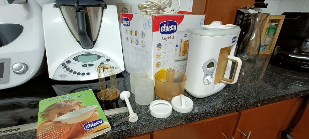 Robot de cozinha Chicco vapor saudavel