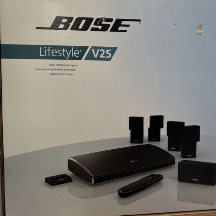 Kino Domowe Bose Lifestyle V25 | Komplet + Dodatki (Stojaki i Uchwyty) | Stan BDB!