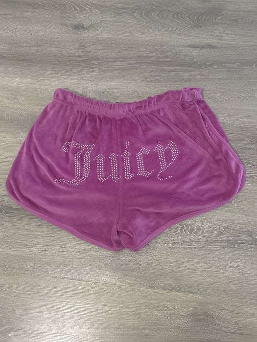 Juicy Couture шорты велюровые