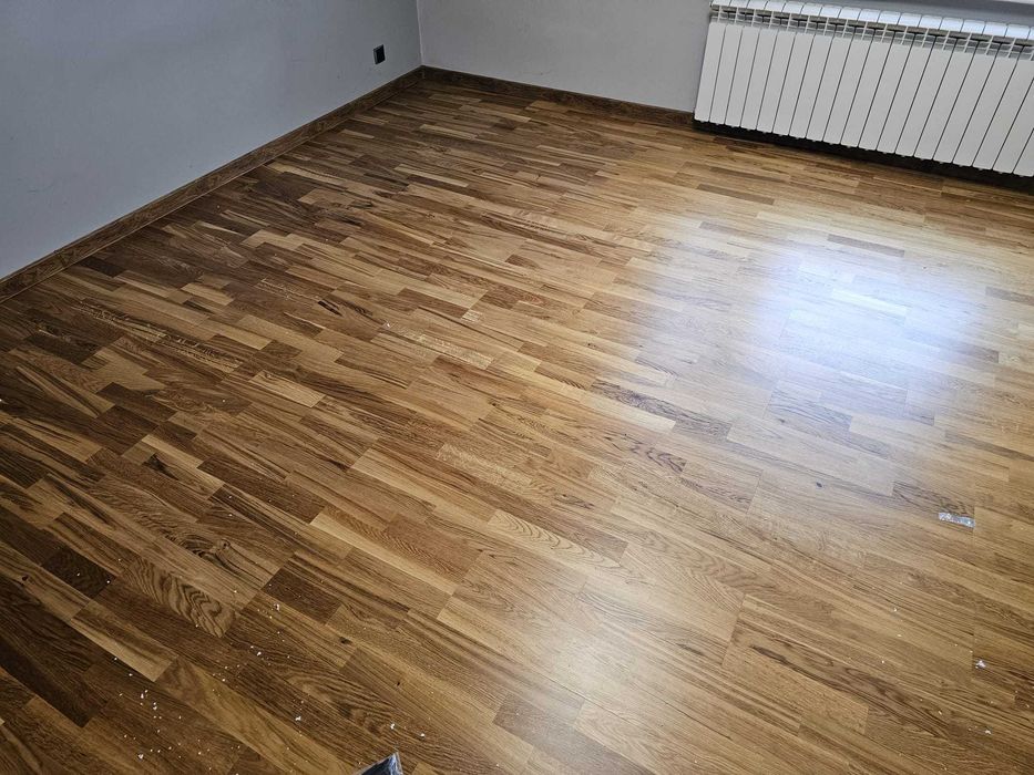 Podłoga drewniana Dąb bagienny 14 mm Barlinek (70m2)