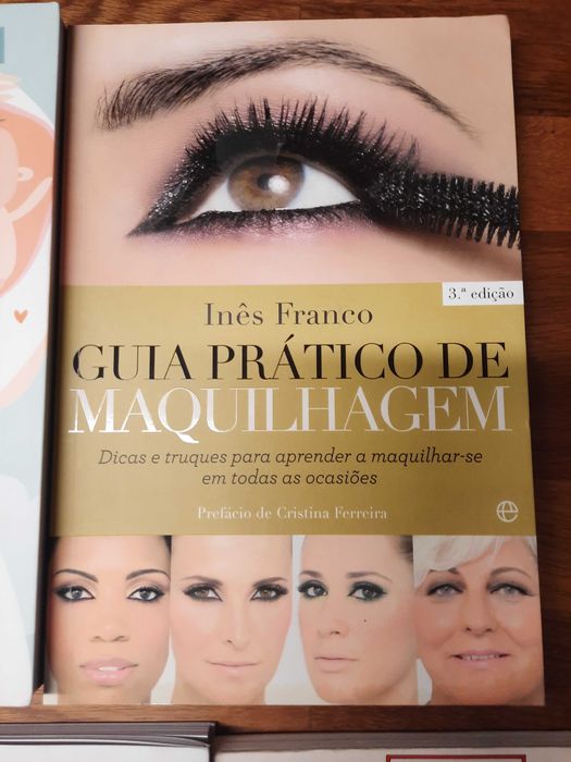 Livros de Culinária Saudável, Gravidez e Maquilhagem (Ana Bravo, Carmen Ferreira, etc.)