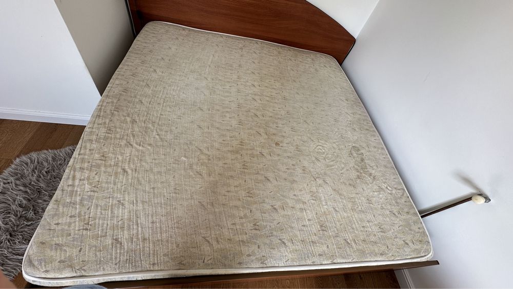 Ліжко з матрацом 220ш/195д см