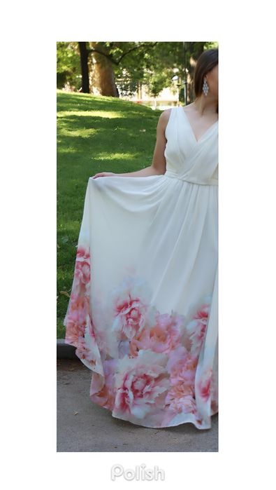 Vestido floral para festa ou cerimónia