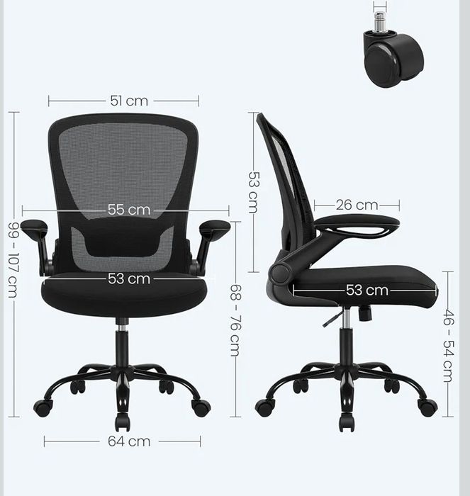 Krzesło do biurka obrotowe