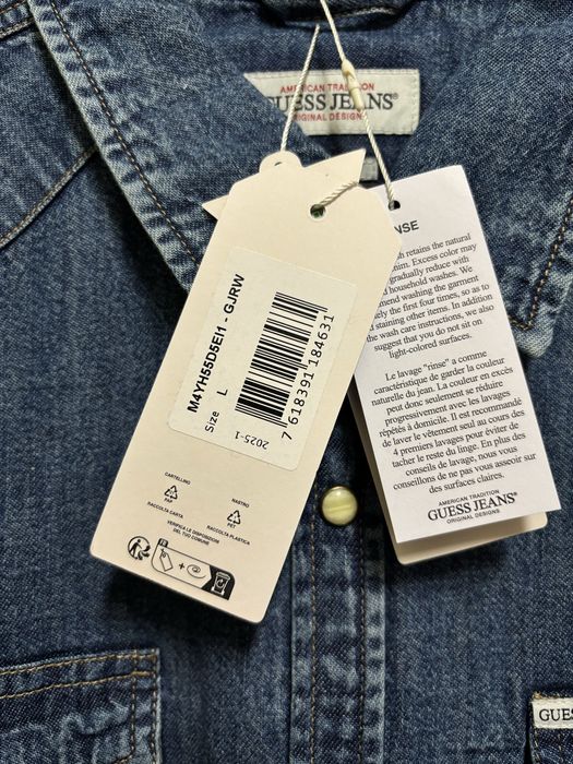 Koszula Jeansowa Guess Jeans Slim L Nowa