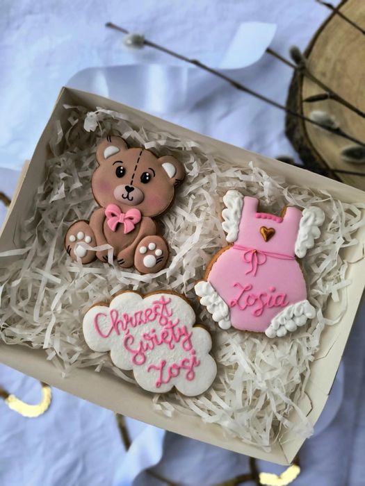 Pierniki ręcznie malowane, serniki, torty