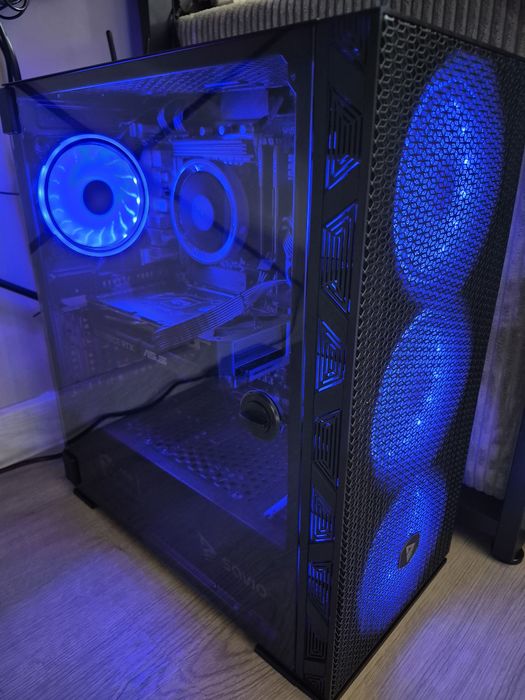 Komputer gamingowy-RTX5060ti 16 Mb-32RAM-2TSSD-MOCNY! Jak NOWY!