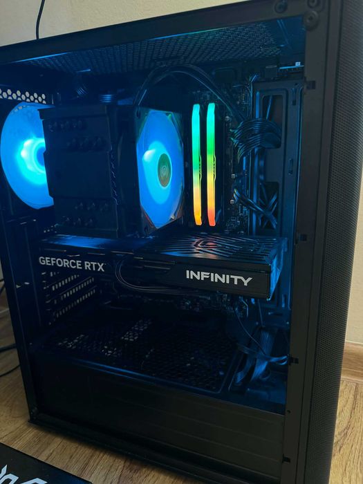 Komputer gamingowy i5 14600/RTX 5060Ti 16GB/32GB RAM/Win11 JAK NOWY