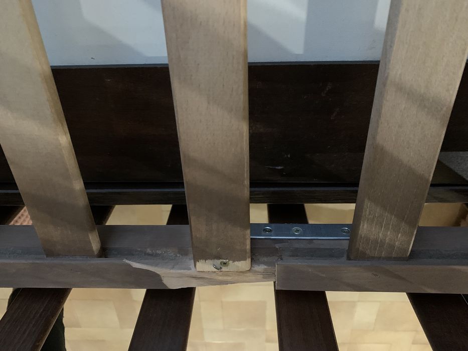 Дитяче ліжечко Верес ЛД6 горіх