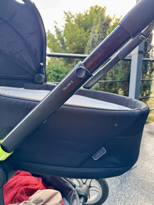 Gondola Cybex Cot S Lux  balios talos  moon black czarna