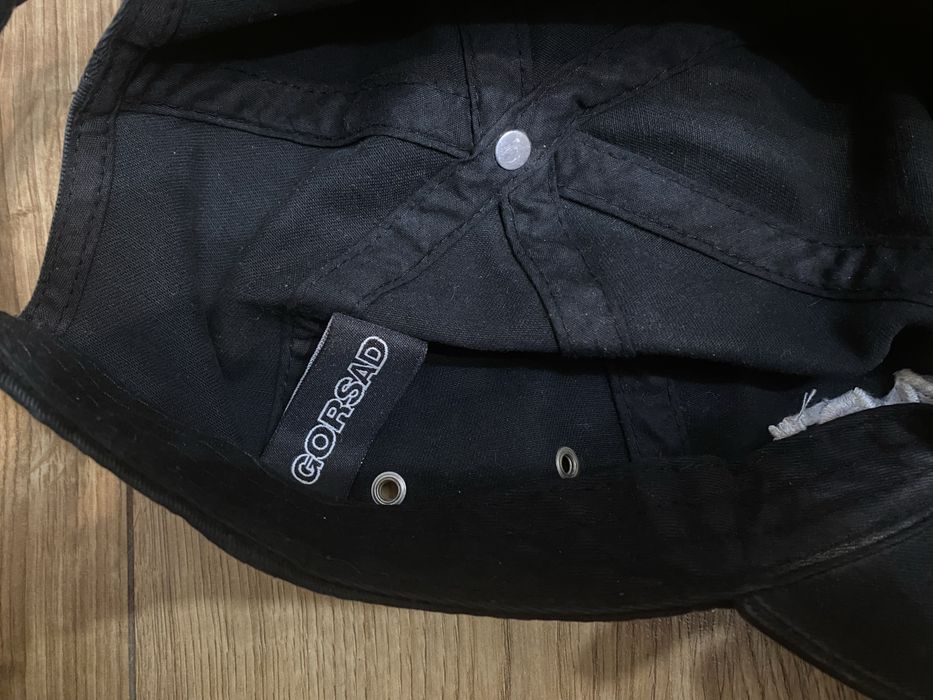 кепка черная базовая,бренд горсад. кепка gorsad «haked peak»,бейсболка