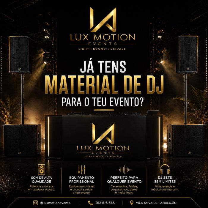 Producao de eventos a tua medida