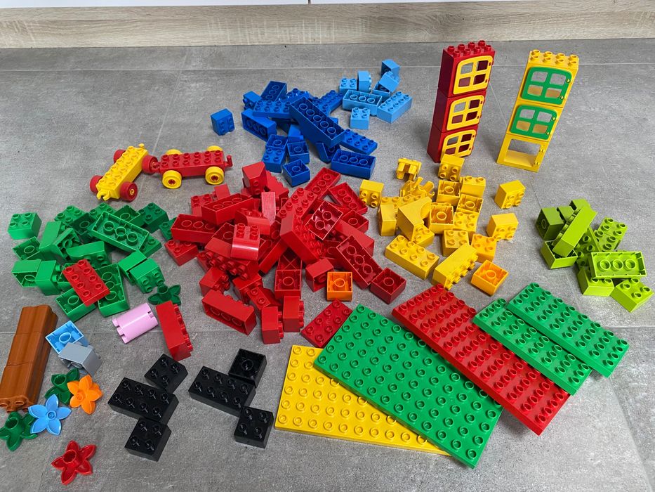 Duży zestaw klocków Lego Duplo Mix