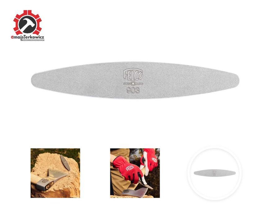 FELCO 903 diamentowa ostrzałka do sekatorów i nożyc 100 mm