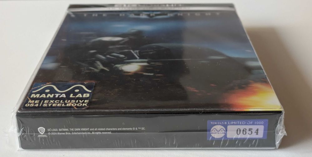 Mroczny Rycerz 4K UHD PL + 2x BD Double Lenticular FSB (unikat, folia)