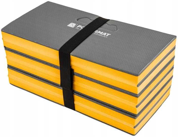 Mata warsztatowa leżanka składana pod kolana pianka 117x40x3cm