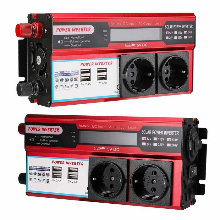 Inversor 12v 4000w usb