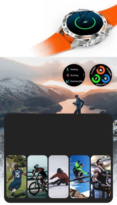 Zegarek Smartwatch Na Komunię Dla Chłopca Gravity Bat. 400mah - Z Rozm