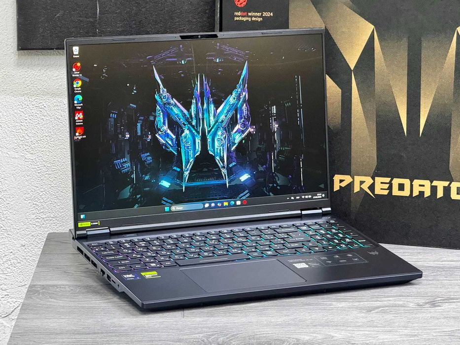 НОВИНКА!!! Acer Predator Helios AI PHN16-73 / 16'' 2K / Ultra 7 255Hx / RTX 5060