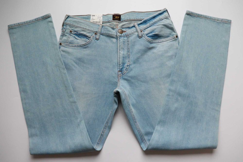 LEE DAREN ZIP FLY W33 L32 męskie spodnie jeansy regular nowe okazja